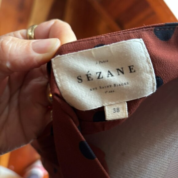 Sézane Dune Pleated Midi Skirt - Picture 3 of 3